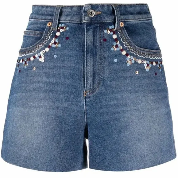 Valentino sequined shorts
